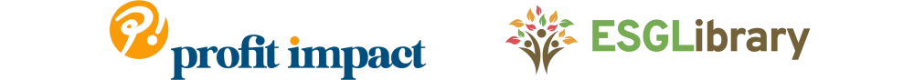 ESGLibrary x Profit Impact Logo