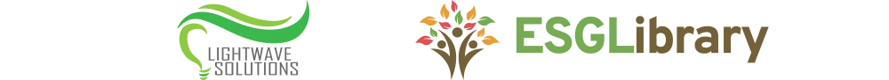 ESGLibrary x Lightwave Solutions Logo
